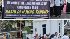 Demo Honorer R4 pemkab Tebo 