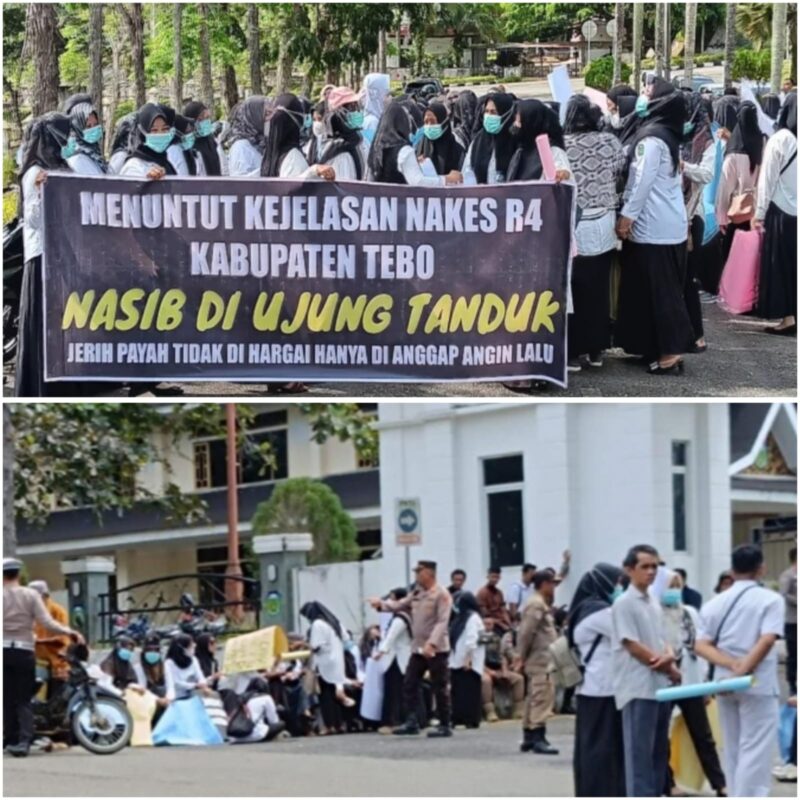 Demo Honorer R4 pemkab Tebo 