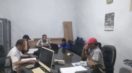 Audensi LCKI dan PT LAJ di kantor KPHP tebo